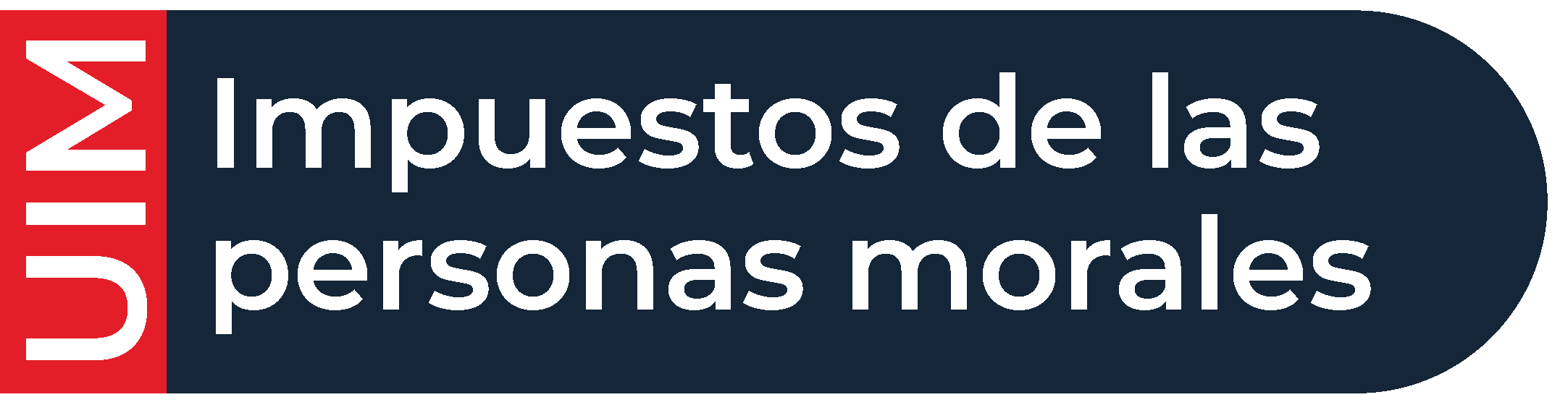 Impuestos de las personas morales