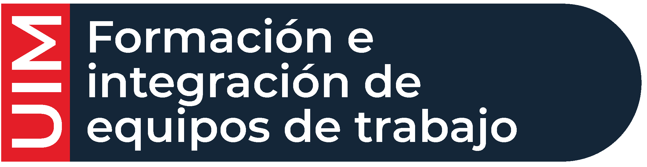 Formación e integración de equipos de trabajo 